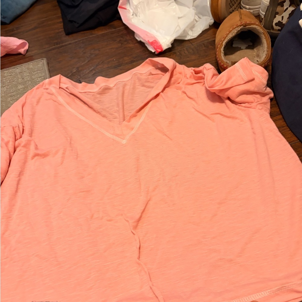 Aerie Pink Short Sleeve Tee